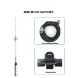 Dual band araç anten seti Gronda + Kablo 