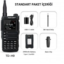 TIDRADIO TD-H9 GPS & APRS Telsiz | Bluetooth Destekli Amatör El Telsizi