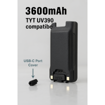 TYT UV390 İçin 3600mAh Type-c Batarya