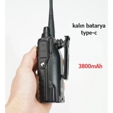 Baofeng UV82 için 3800mAh Type-c Batarya