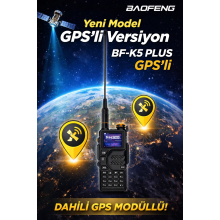 Baofeng BF-K5 Plus GPS'li versiyon (APRS)