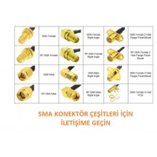 SMA Konnektör Çeşitleri RG174 RG178 RG316 LMR100