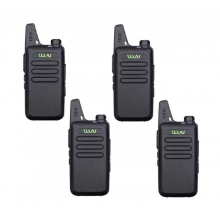 WLN KD-C1 PMR El Telsizi 4’lü Set – Türkçe Kanal Seslendirmeli